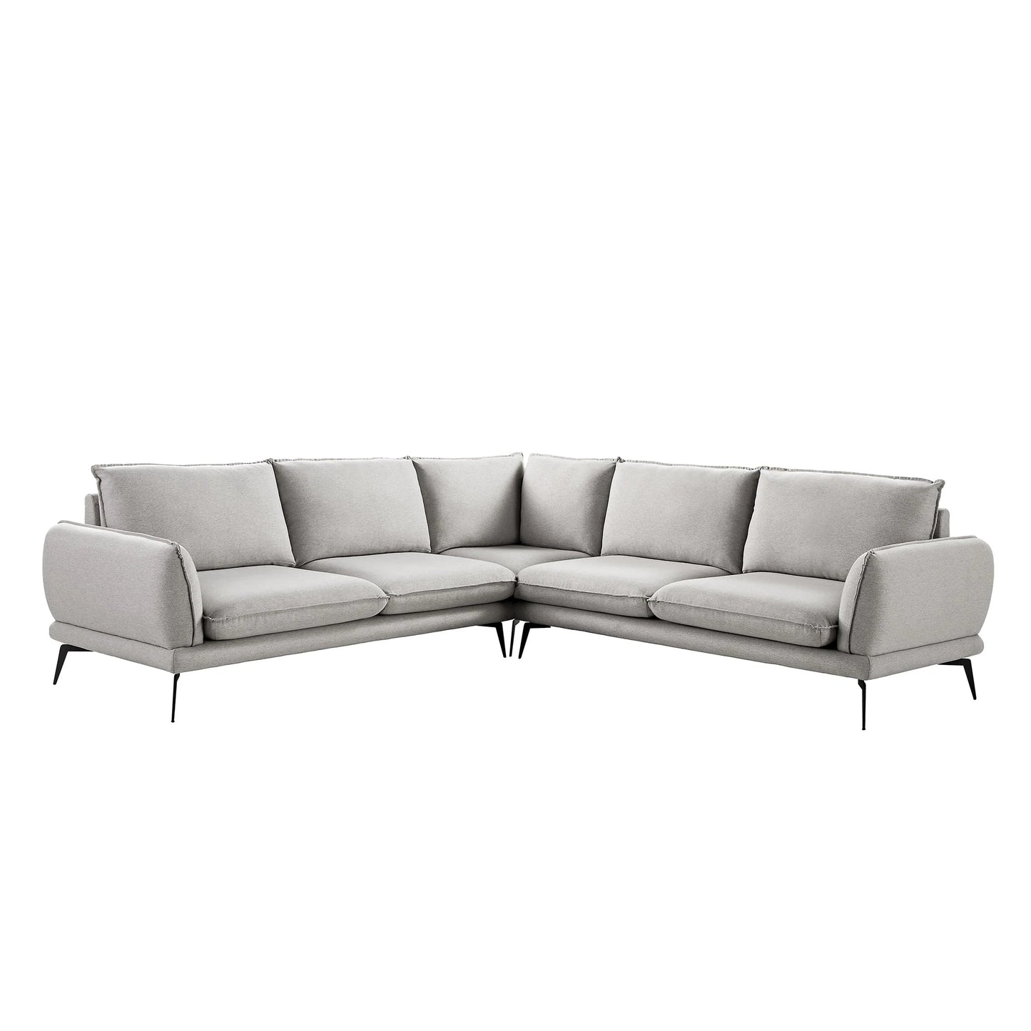 Corner Sofa With Metal Legs
