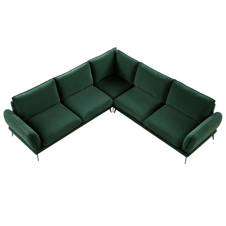 Corner Sofa With Metal Legs