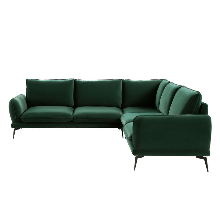 Corner Sofa With Metal Legs
