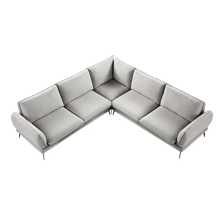 Corner Sofa With Metal Legs