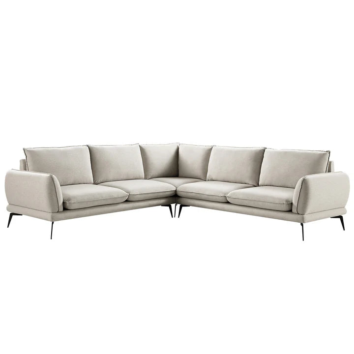 Corner Sofa With Metal Legs