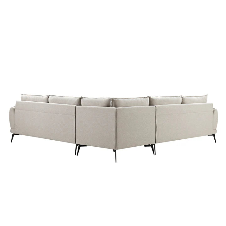 Corner Sofa With Metal Legs