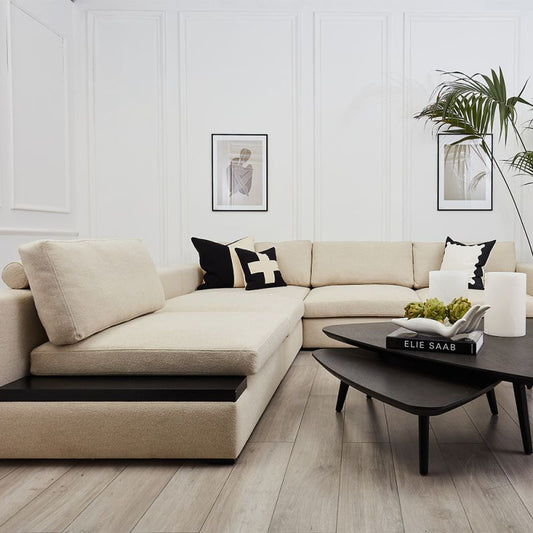 Modular Sofa With Table Arm