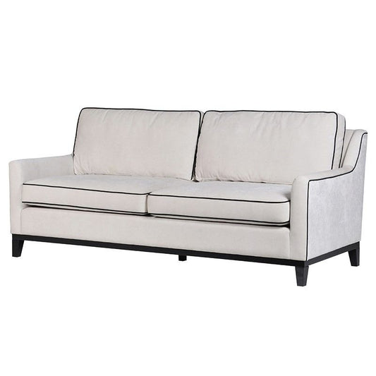 Dual Seat Sofa With Piping Details