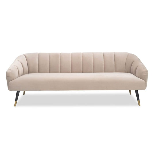 Channel Upholstered Sofa