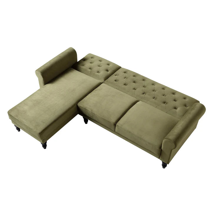Chesterfield Sofa With Chaise