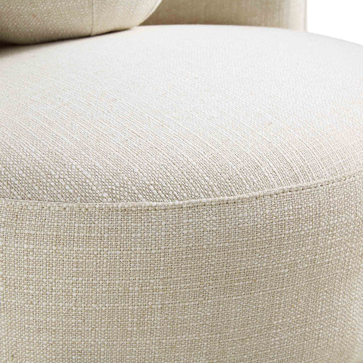 Curved Accent Chair