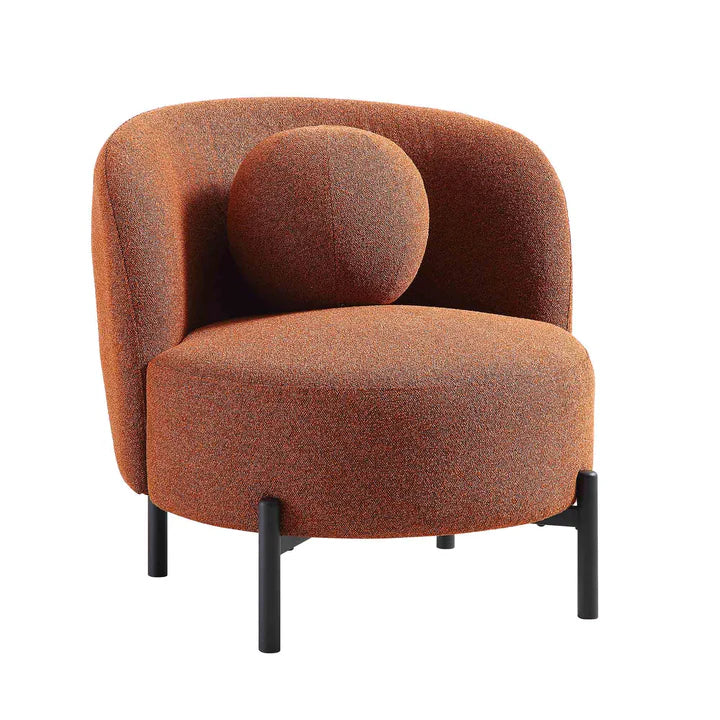 Curved Accent Chair