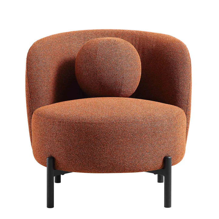 Curved Accent Chair