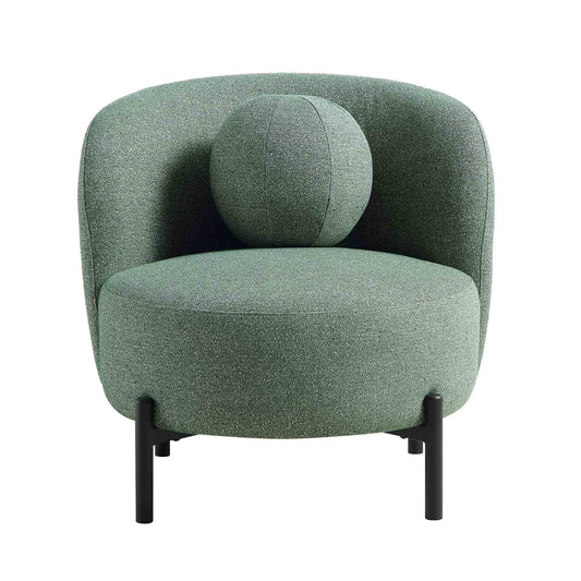 Curved Accent Chair
