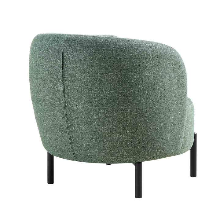 Curved Accent Chair