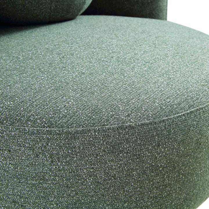 Curved Accent Chair