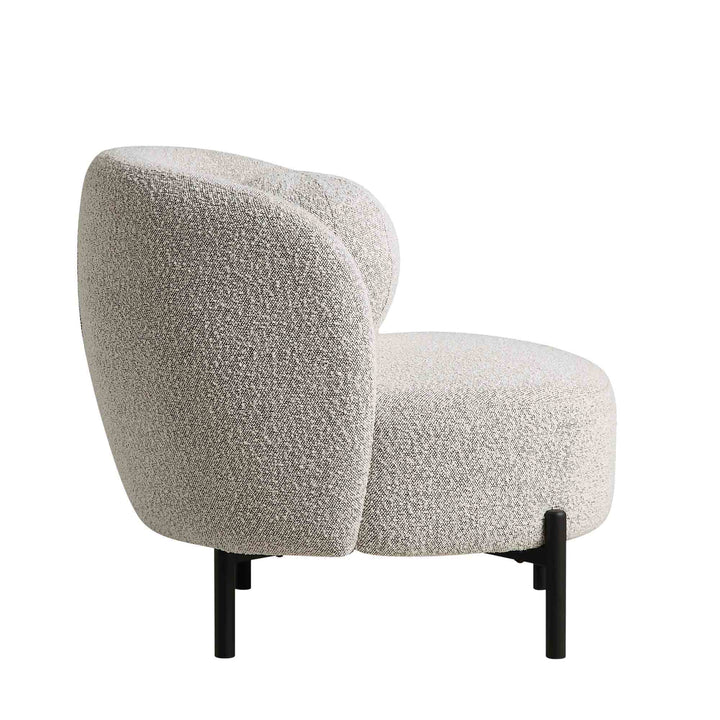 Curved Accent Chair