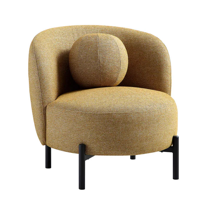 Curved Accent Chair