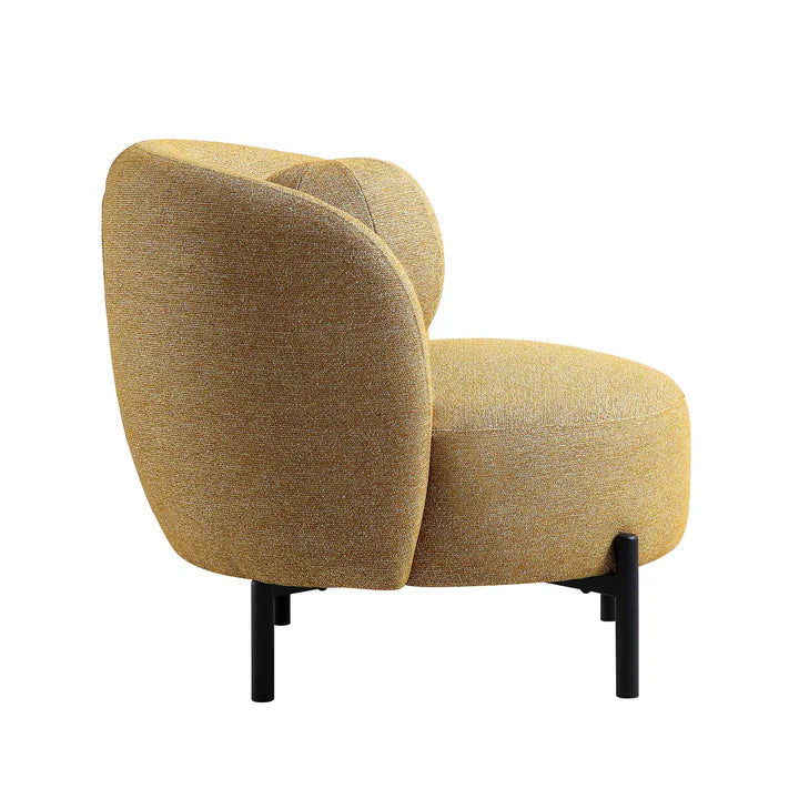 Curved Accent Chair