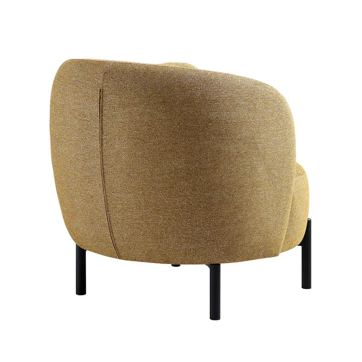Curved Accent Chair