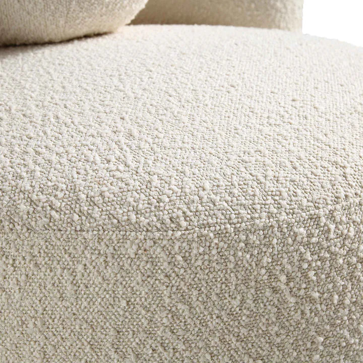Curved Accent Chair