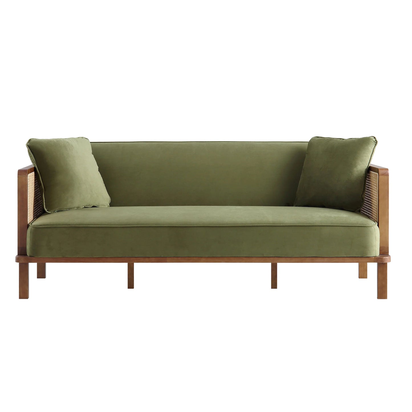 Sofa Bed With Cane Frame