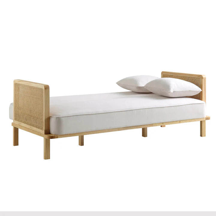 Sofa Bed With Cane Frame