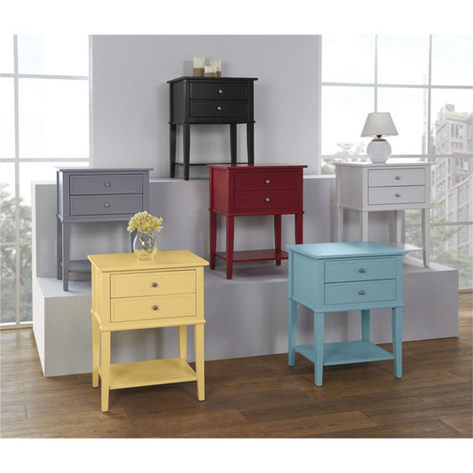 Rectangular Side Table with Storage Drawer