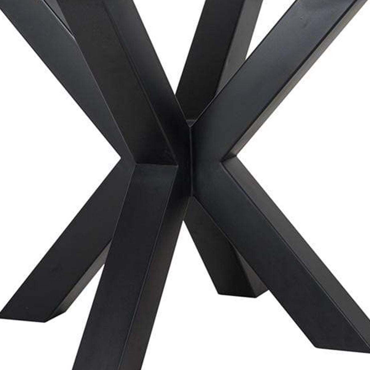 Round Dining Table X-Leg