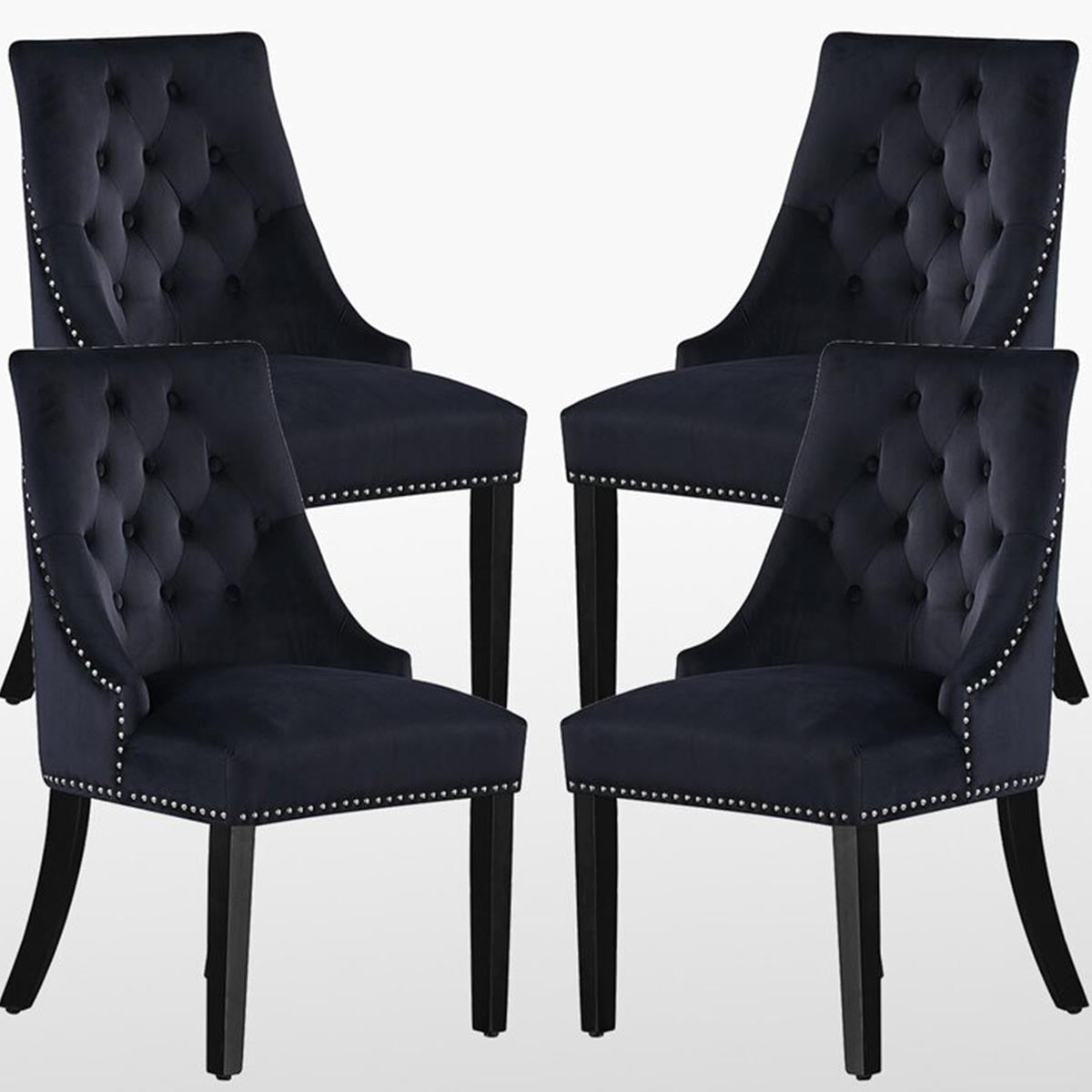 Set Of 4 Scott Upholstered Dining Chair