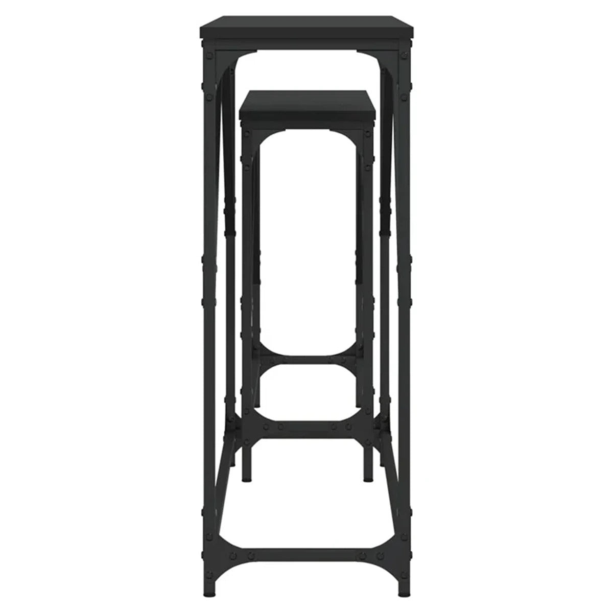 Set of Two Nesting Console Tables