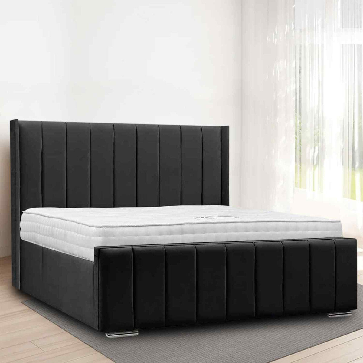 Single Size Crushed Velvet Beds