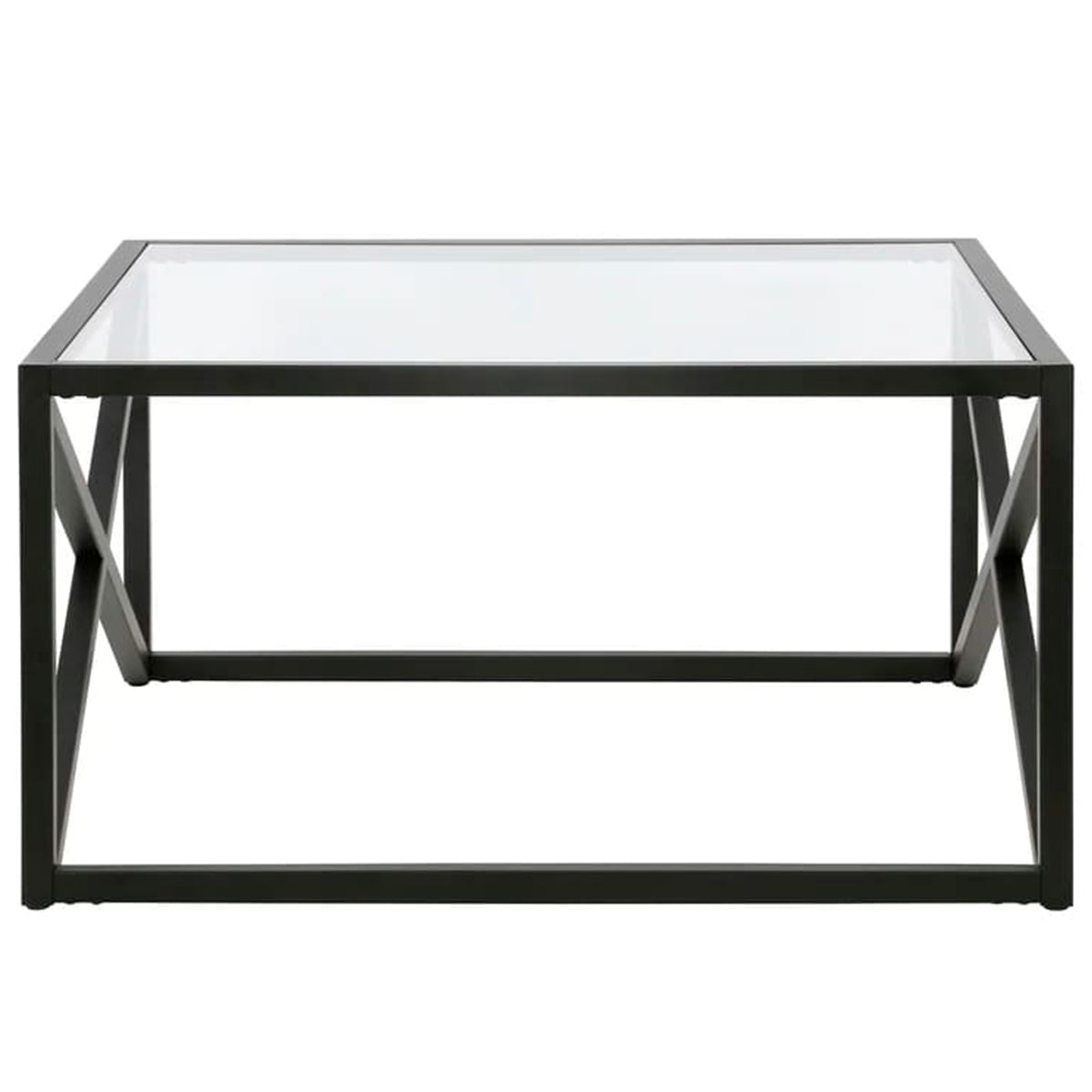 Square Cross Leg Coffee Table
