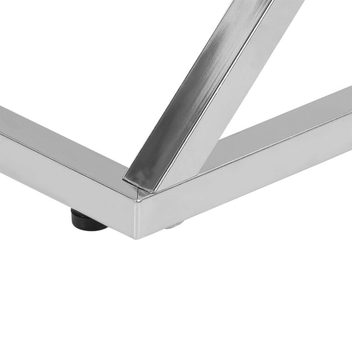 Square Glass Side Table