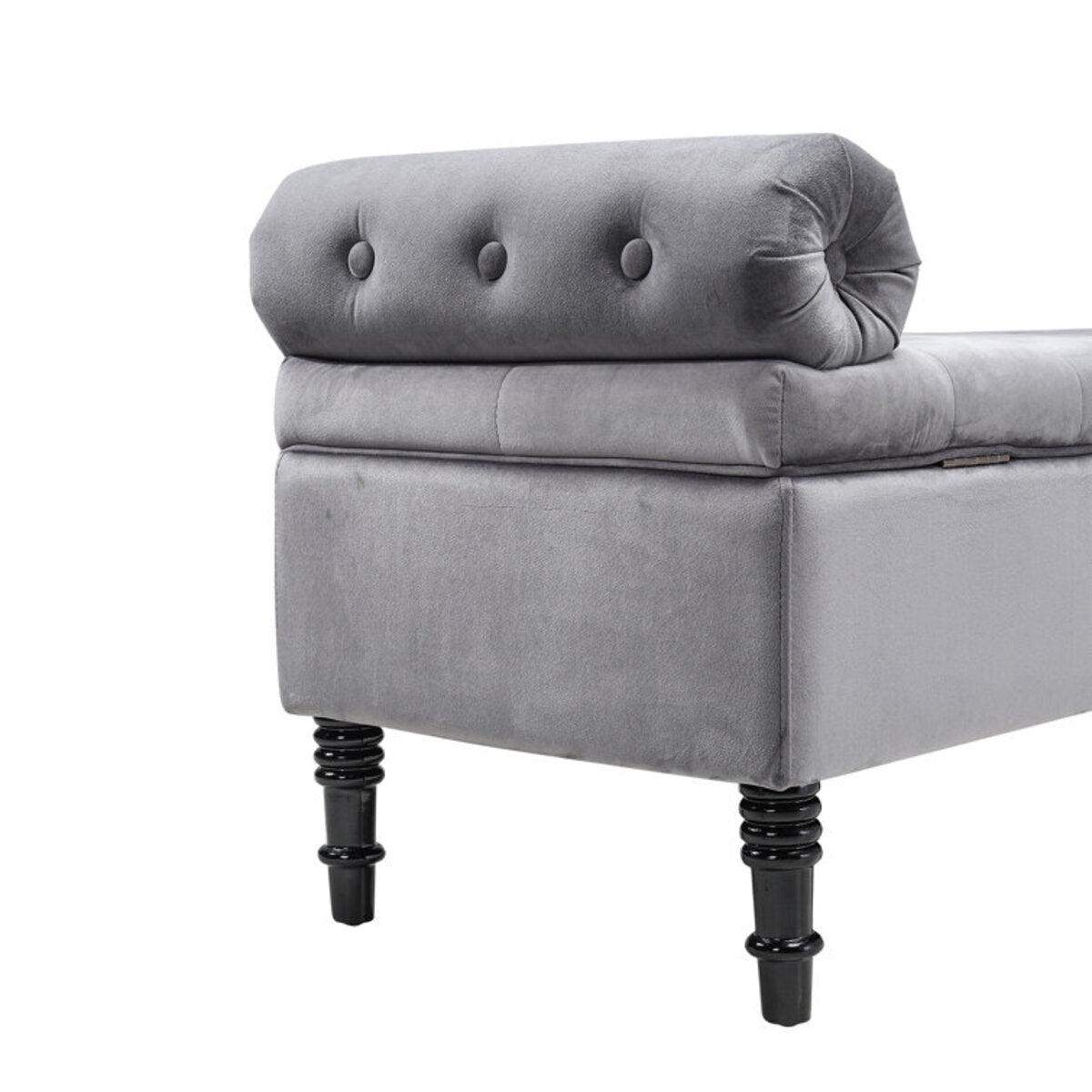 Storage Bench With Luxury Febric Covering