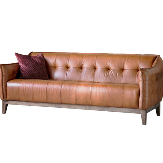 Three Seater Leather Sofa