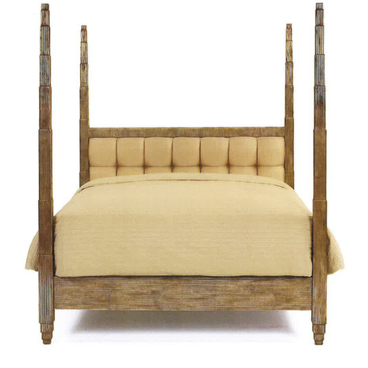 Traditional Style Four Post Bed
