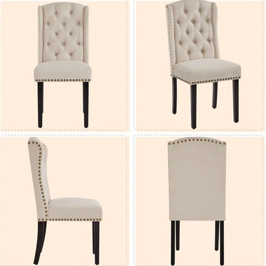 Tufted Polyester Blend Side Chair