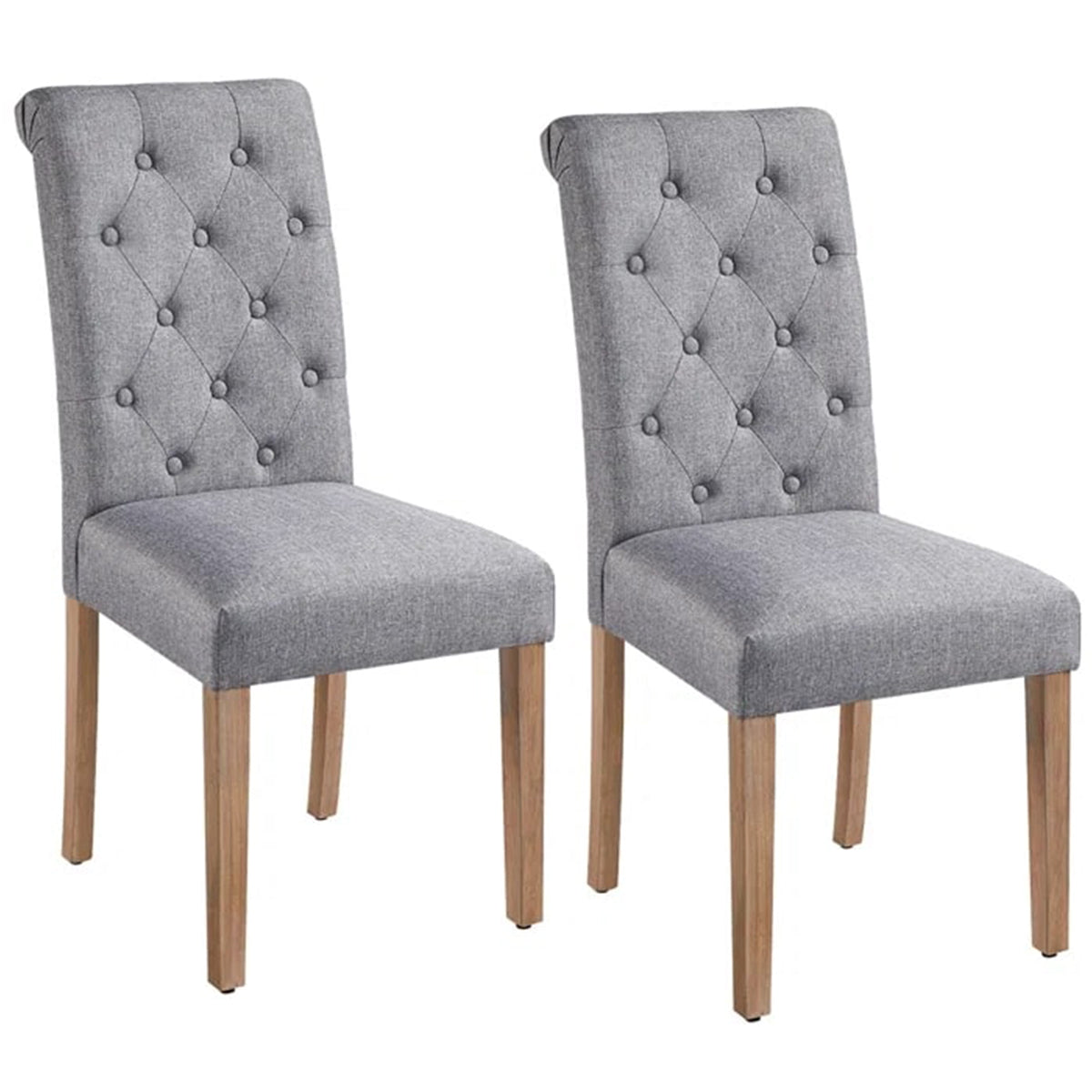 Tufted Upholstered Parsons Chair