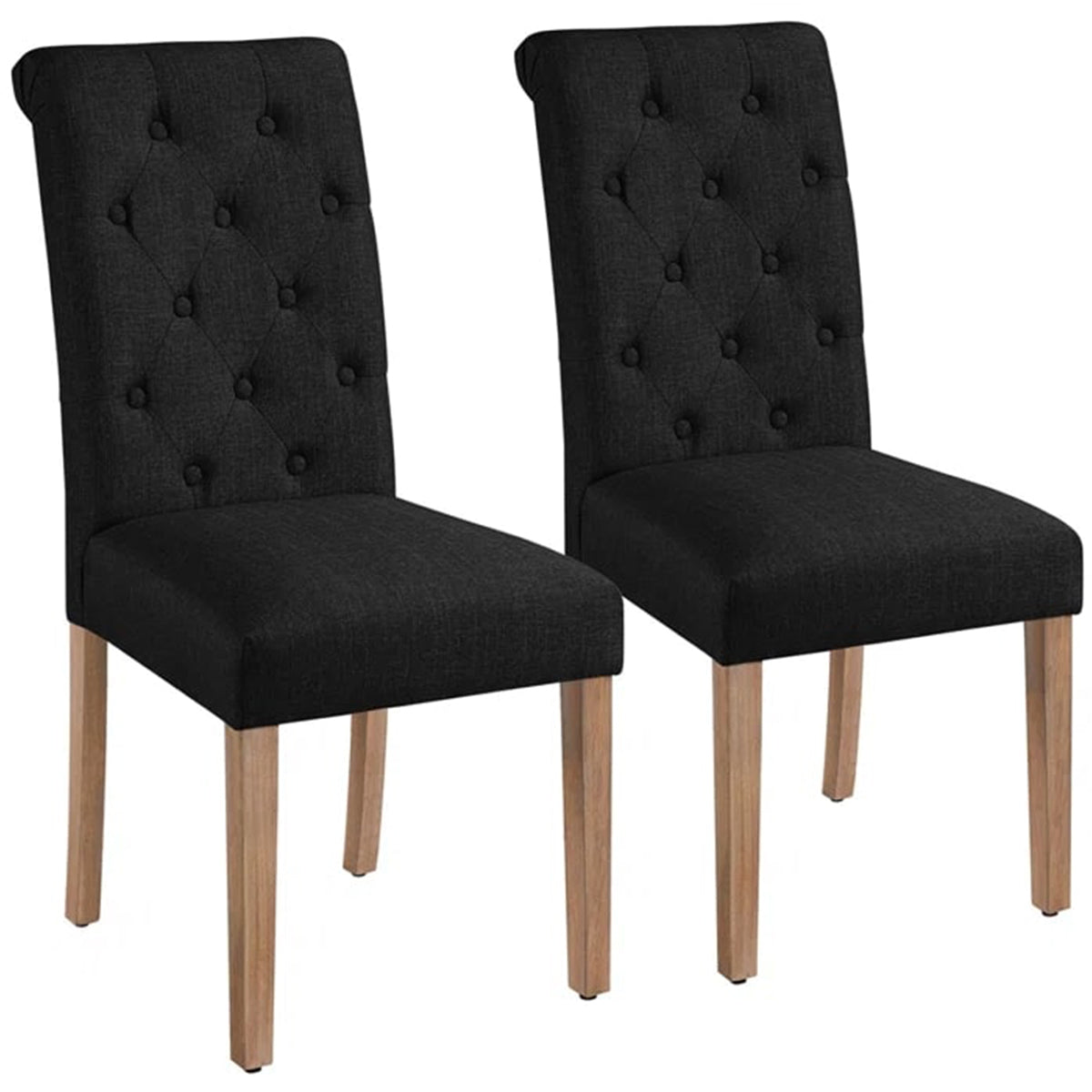 Tufted Upholstered Parsons Chair