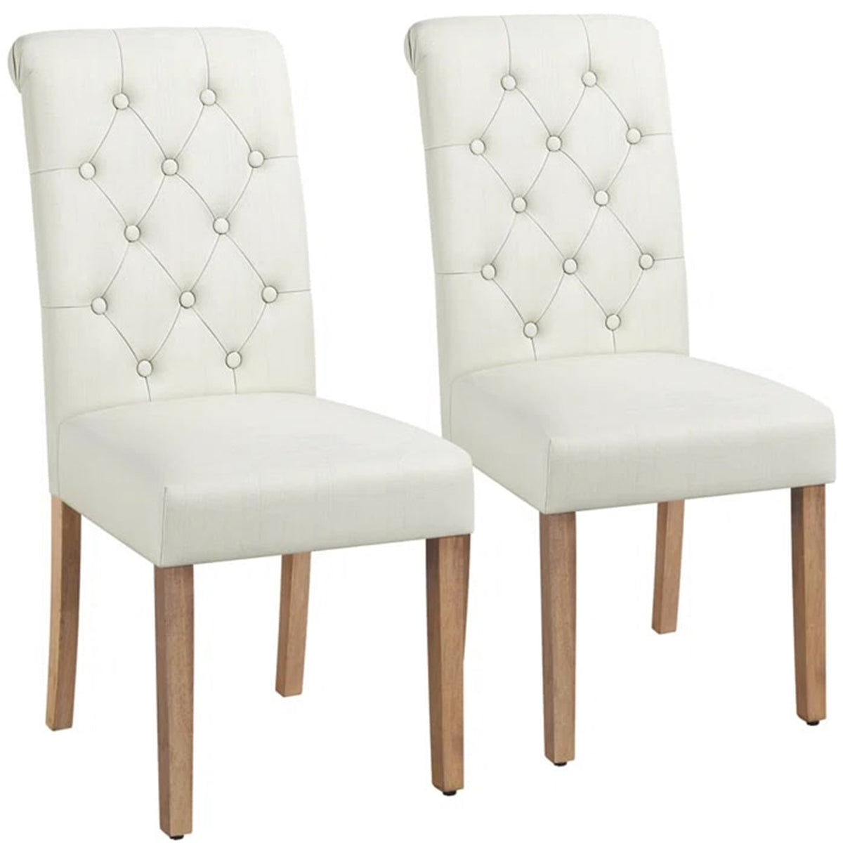 Tufted Upholstered Parsons Chair