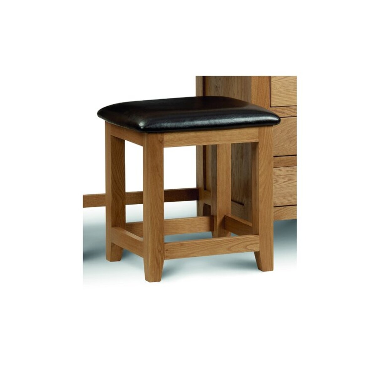 Vanity Solid Wooden Stool