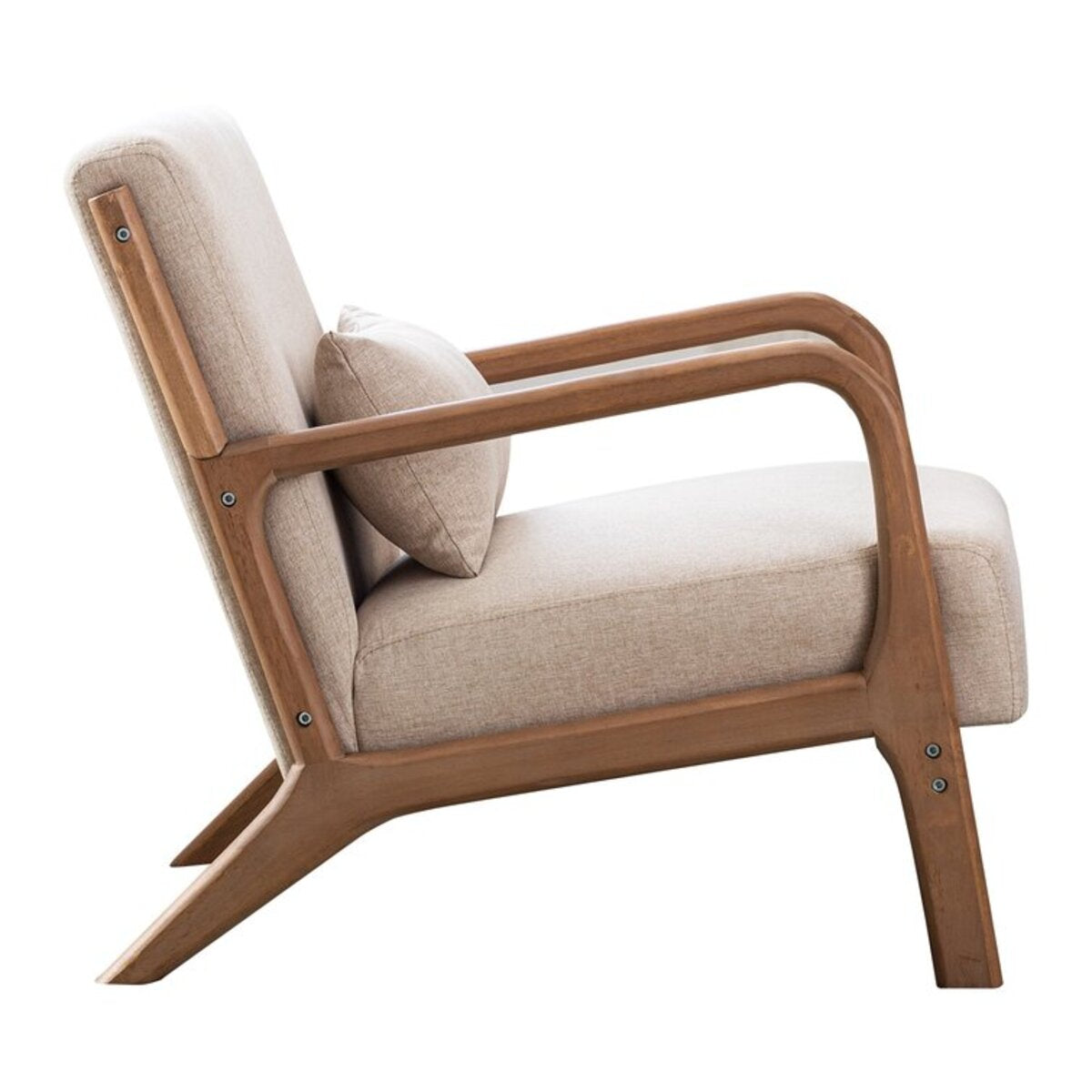 Wide Mid Century Modern Armchair