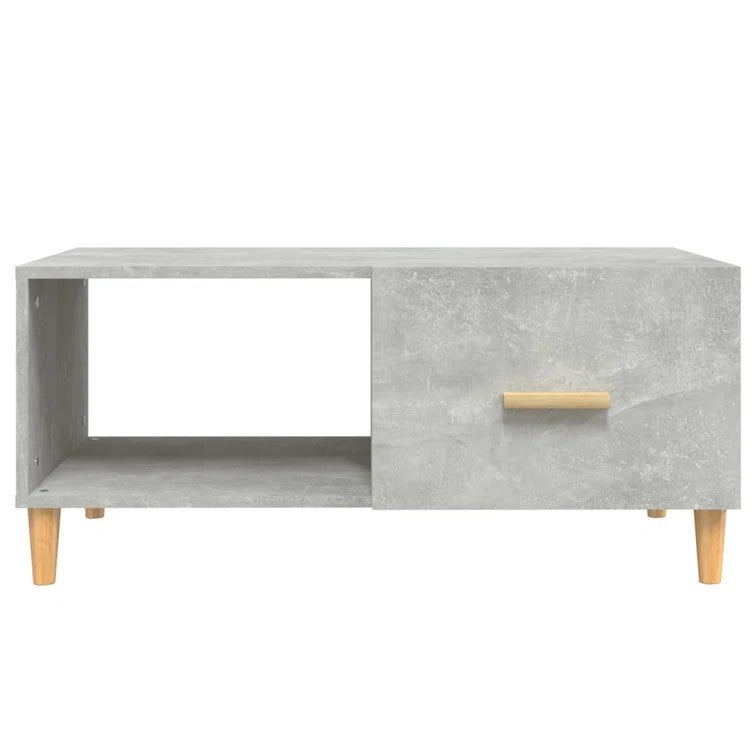 Wooden Coffee Table With Drawer