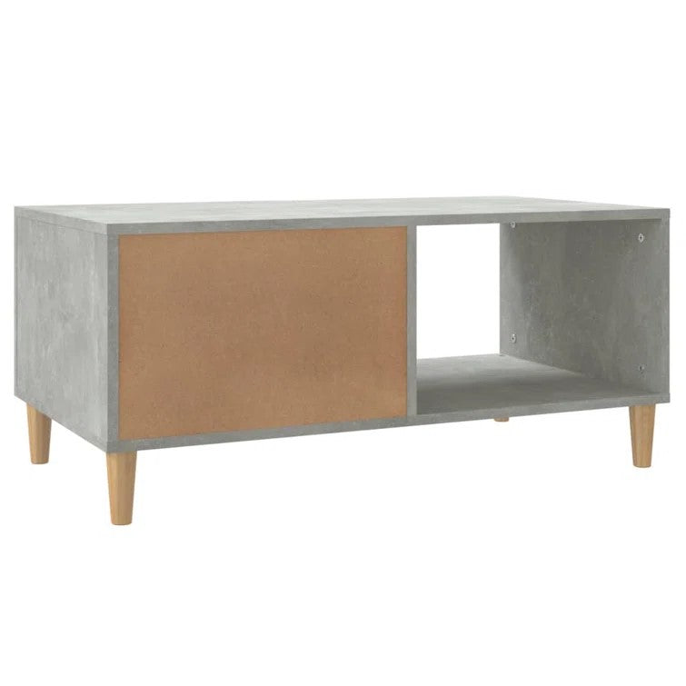 Wooden Coffee Table With Drawer