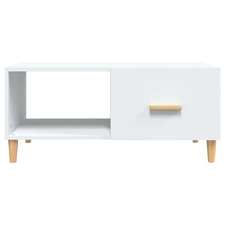 Wooden Coffee Table With Drawer