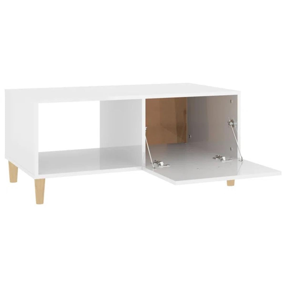 Wooden Coffee Table With Drawer