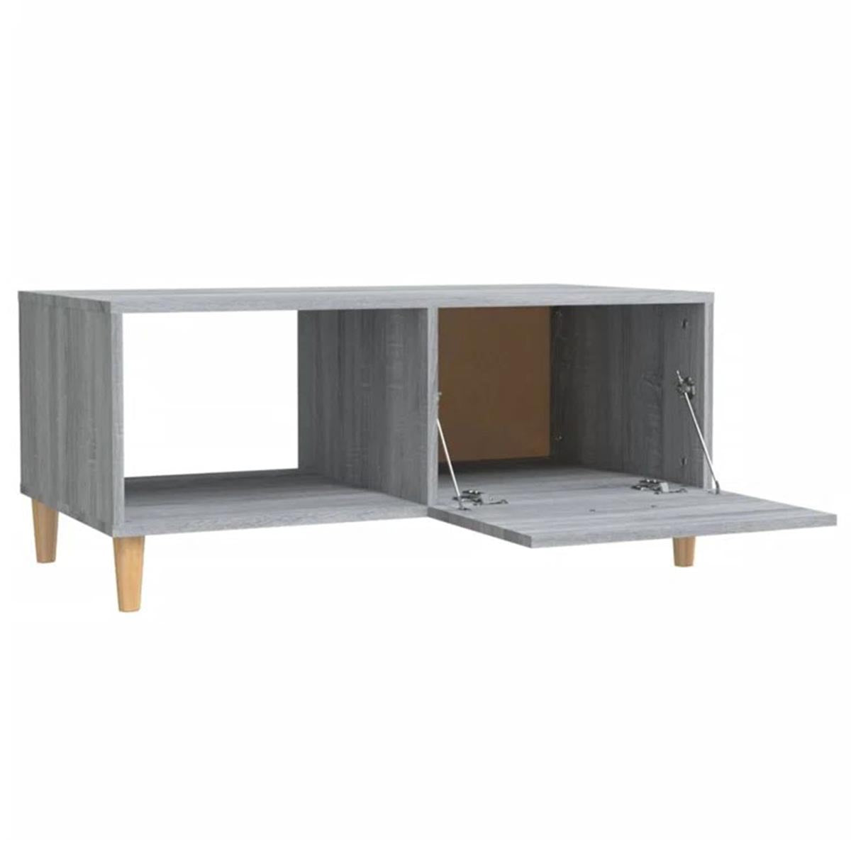 Wooden Coffee Table With Drawer