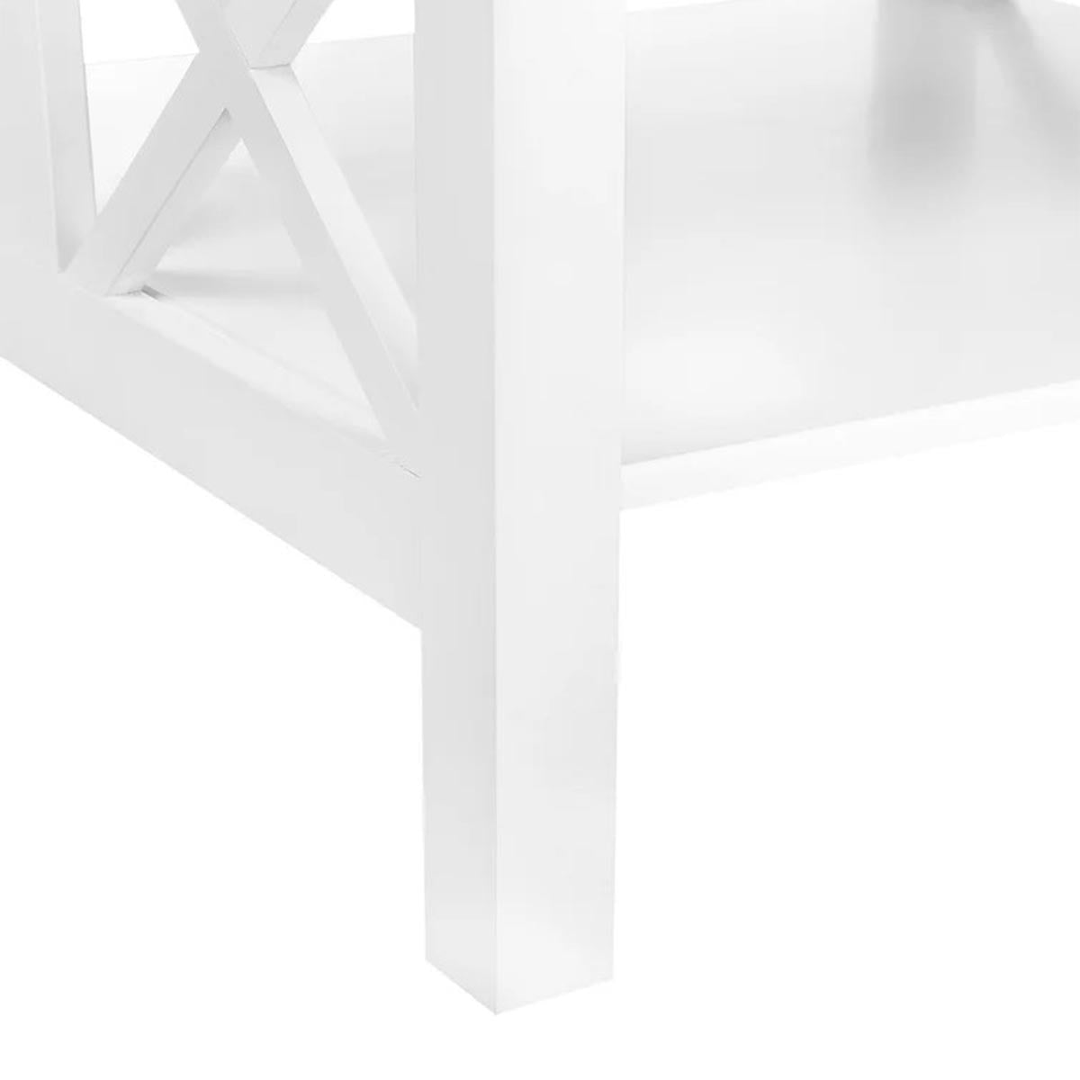 Wooden Two-Tiered Coffee Table
