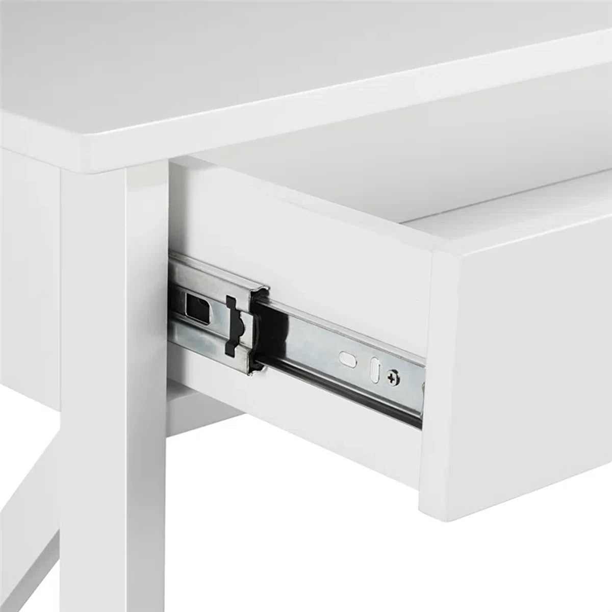 X Console Table with Open Shelves