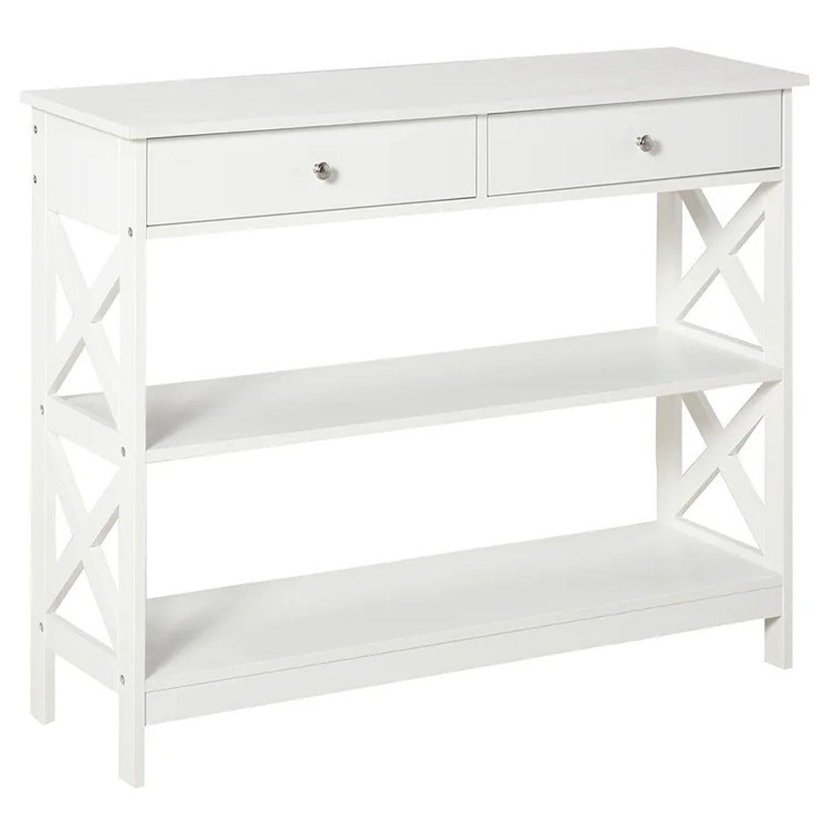 X Design Wooden Console Table