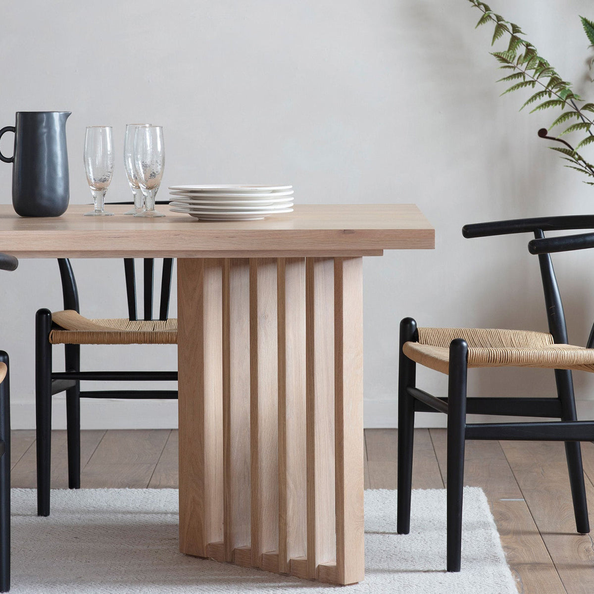 Oak Large Dining Table