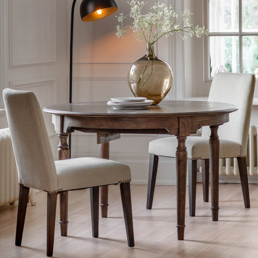 Camford Circle Extending Dining Table