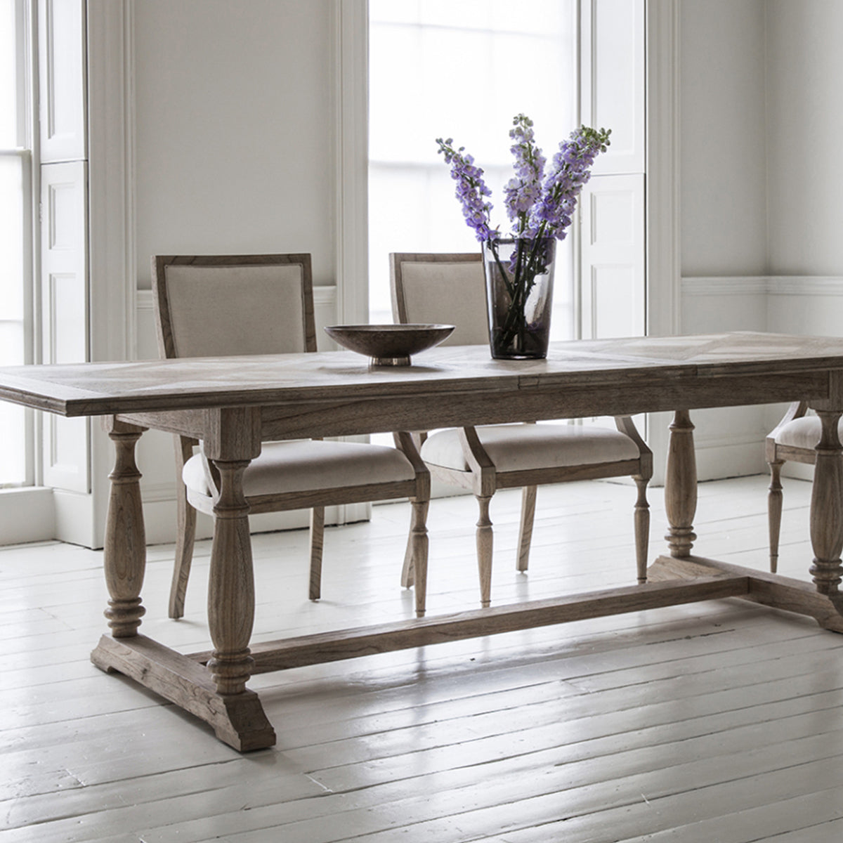 French Weathered Rectangular Dining Table